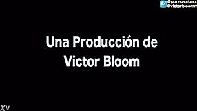 European Woman with Big Tits Gives Blowjob, Handjob to Monster Cock in Spanish Hair Salon Cumshot