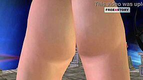 an 3d animated cartoon video of indian bhabhi