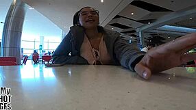 Beautiful Venezuelan Babe Persuades Nerd for Porn Casting and Gets Cum!