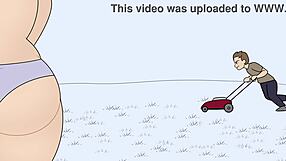 Chore day 2, umm, animated sex with step mom gets wilder than I thought!