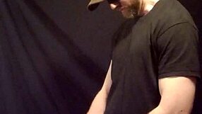 Gay Man Jerking Off His Big Cock