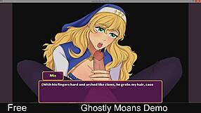 Ghostly moans echo in the anime hentai scene