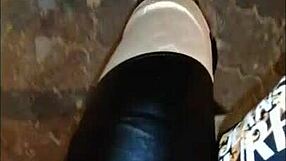 latex diva in anime hentai style