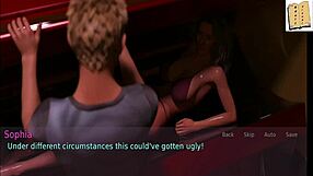 The wife and stepmother share intimate moments