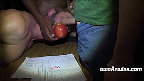 Gay gangbang with a professor turned pig bottom Trevor