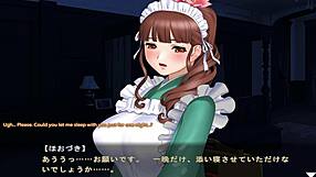 Maid-san To Boin Game Hozuki Scene 4 English