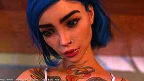 Intriguing gameplay where slut gives blowjob in Being a Dik episode 3 part 2