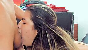 Facefucked My First Latina! Intense Webcam Session