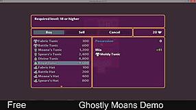 Ghostly moans echo in the anime hentai scene