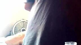 Mature BBW gets massage on her fat tits and ass