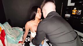 Fuck that latina teen hard after the party!