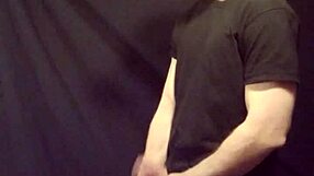 Gay Man Jerking Off His Big Cock