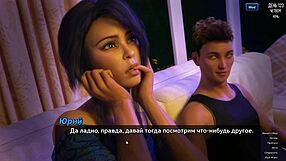 horny slave deepthroats in hentai double penetration