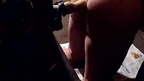 Butt Fucking Thin Dildo