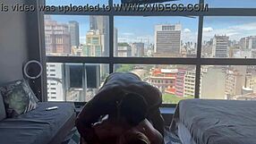 Relaxing with masseuse Jhonny Gab, I exploded on his tantric rod!