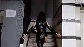 latex diva in anime hentai style