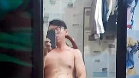Vietnamese Gay Top With Tattoos Sucks Monster Cock Solo In Intense Scene.
