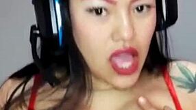 Private Video Chat with a Follower Loves to Hear Me Moan