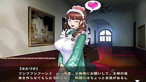 Hentai porn game Maid-san to Boin: Hozuki scene 4 in English