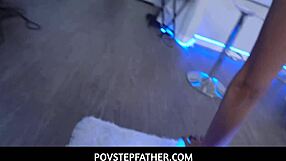 Hot Stepdaughter Viva Athena Begs For Rave Party Bang!