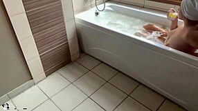 Teen Deepthroats And Gets Doggystyle Facial In Bathroom