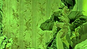 Vintage erotic illustration from antique anime