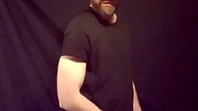 Gay Man Jerking Off His Big Cock