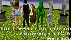 Aliens explore pussy in this 3D episode 😏