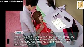 Explore academy adventures in anime hentai game