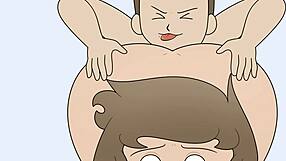 Chore day 2, umm, animated sex with step mom gets wilder than I thought!