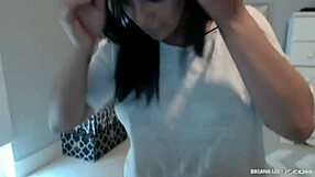 Briana lee says, 'watch my solo masturbation on webcam'