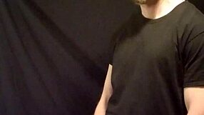 Gay Man Jerking Off His Big Cock