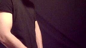 Gay Man Jerking Off His Big Cock