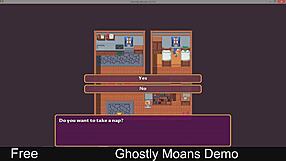 Ghostly moans echo in the anime hentai scene