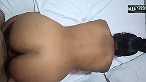 Petite 18+ Girl Bent Over, Sounds Of Wet Pussy And Ass, Fucked By Stepdad Without Condom, Late Home, Begs For Creampie Outside