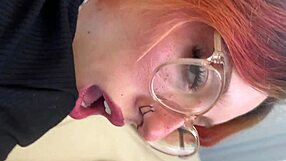 Hey, your daughter's nerdy friend Elle Marz needs some strict POV discipline.