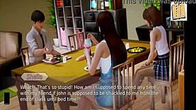 Explore academy adventures in anime hentai game