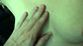 Girlfriend gives close-up POV blowjob to tattooed skinny couple