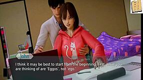 Explore academy adventures in anime hentai game