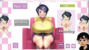 turning a shy girl with big tits into a porn star part 1