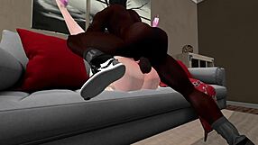 how does a black man in second life get a white woman pregnant?