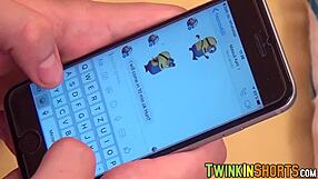 yo, this young gay guy got a massage then his ass fingerfucked hard! wild stuff, right?