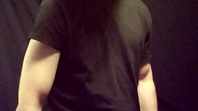 ゲイ男が巨根シコシコオナニー