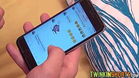 yo, this young gay guy got a massage then his ass fingerfucked hard! wild stuff, right?