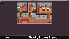 Ghostly moans echo in the anime hentai scene