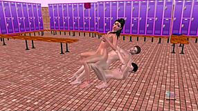 3D animated Tamil kama kathai with cartoon sex scenes