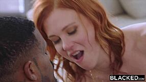 Blacked Maitland Ward Devours BBC with Deepthroat and Doggystyle