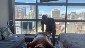 Relaxing with masseuse Jhonny Gab, I exploded on his tantric rod!