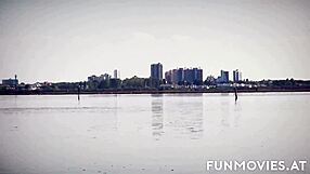 i saw chesty gina suckin and jerkin two big dicks outdoors till she cummed, it wuz so hawt