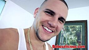 Small Brunette Babe Gets Facial Cumshot After Intense Fucking